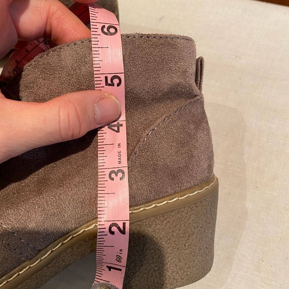 Universal Thread Suede Lace Up Booties - Picture 7 of 11